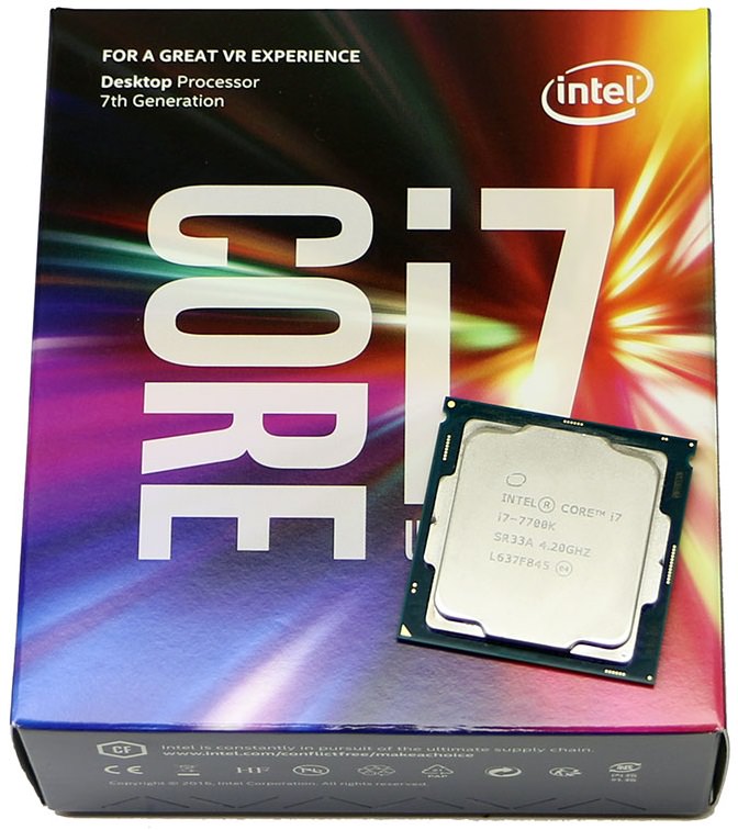intel Core i7-7700k 