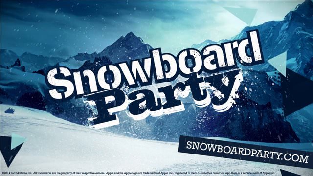 بررسی بازی موبایل Snowboard Party