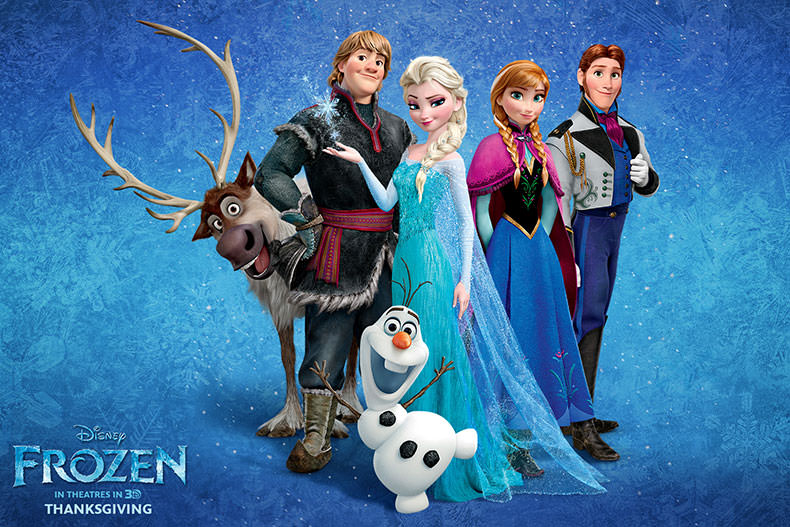 انیمیشن Frozen بالاتر از FIFA 15 در صدر پرفروش‌ترین سرگرمی‌های سال ۲۰۱۴ انگلستان