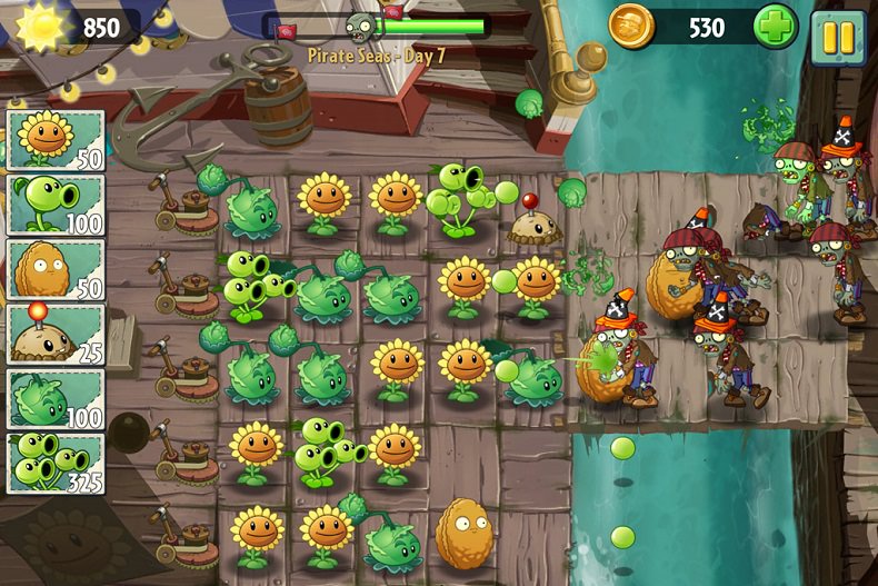 ایجاد برخی مشکلات در آخرین بروزرسانی نسخه‌ی iOS بازی Plants vs Zombies 2