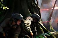 طرح هنری جدید Star Wars Battlefront جزئیات سرزمین Endor را نشان می‌دهد