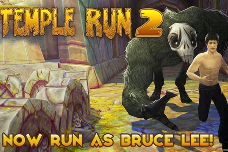 بروس لی به شخصیت‌های قابل بازی Temple Run 2 اضافه شد