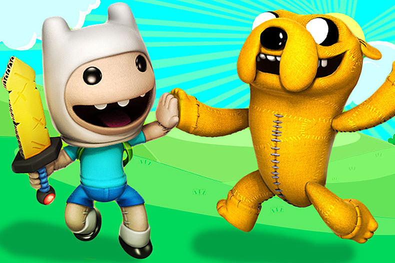 دنیاهای شلوغ LittleBigPlanet و Adventure Time با هم مخلوط می‌شوند