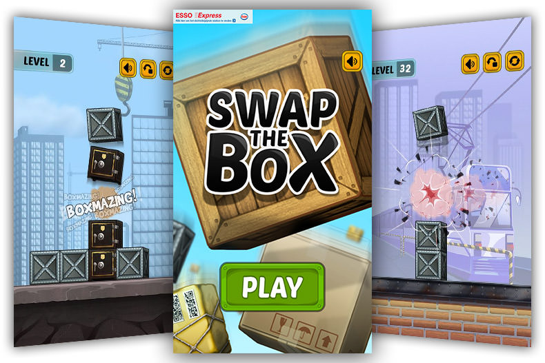 معرفی بازی موبایل: Swap the Box: جعبه‌های یکسان کنار هم!