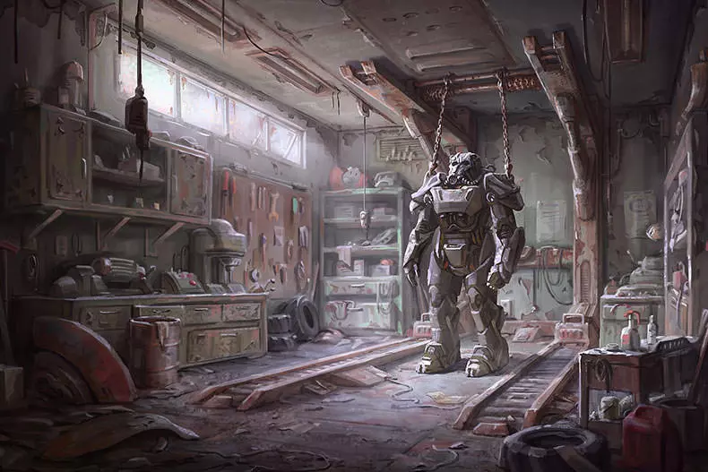 ماد جدید بازی Fallout 4، گرافیک بازی را شبیه به Borderlands می کند