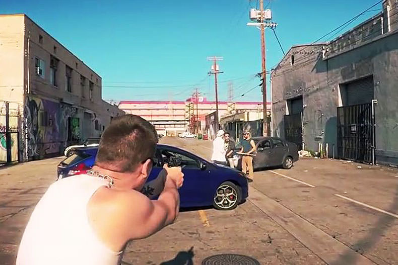 تماشا کنید: بازسازی شگفت‌انگیز بازی GTA V در دنیای واقعی