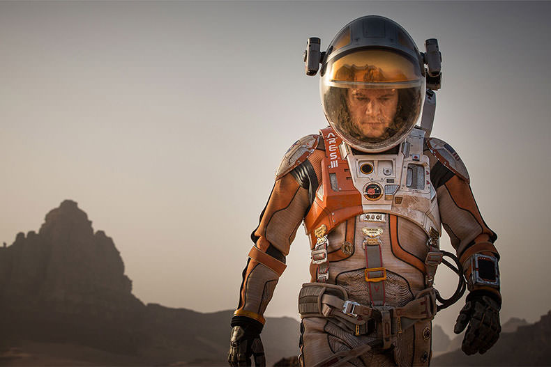 فیلم مریخی ریدلی اسکات برای فضانوردان ایستگاه فضایی بین‌المللی به نمایش درآمد