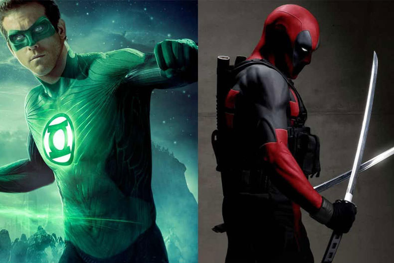 رایان رِینولدز لباس Deadpool خود را به Green Lantern ترجیح می‌ دهد