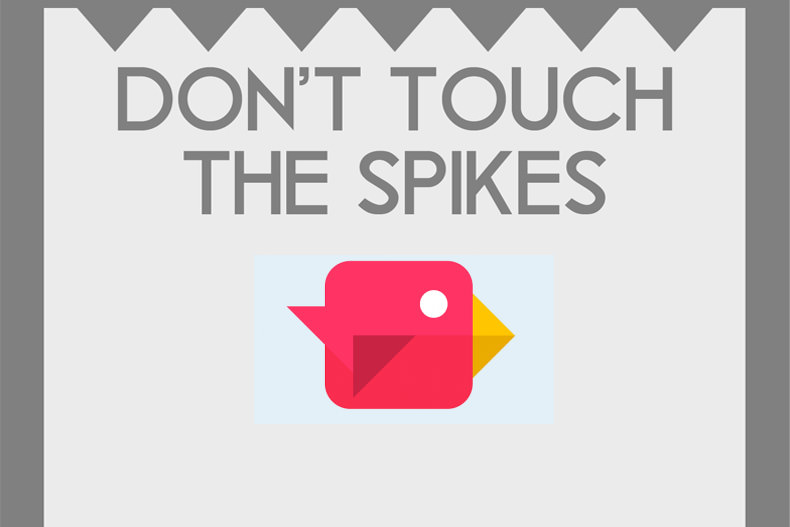 معرفی بازی موبایل Don't Touch the Spikes: پرنده‌ای گرفتار میان دیوارها