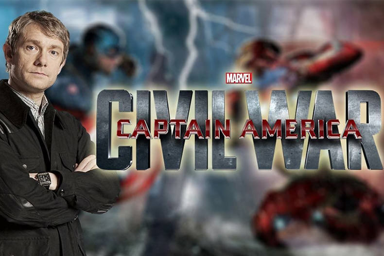 مارتین فریمن از شخصیت خود در فیلم Captain America: Civil War می‌گوید