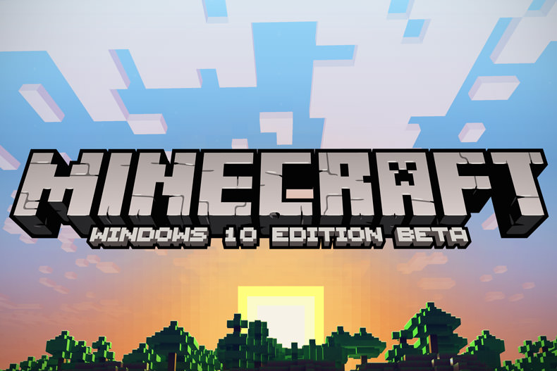 Minecraft Windows 10 Edition Announced
