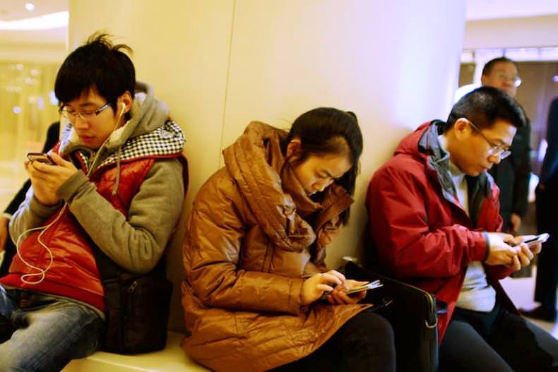 رشد نجومی ضریب نفوذ بازی‌های تلفن‌های هوشمند در کشور چین