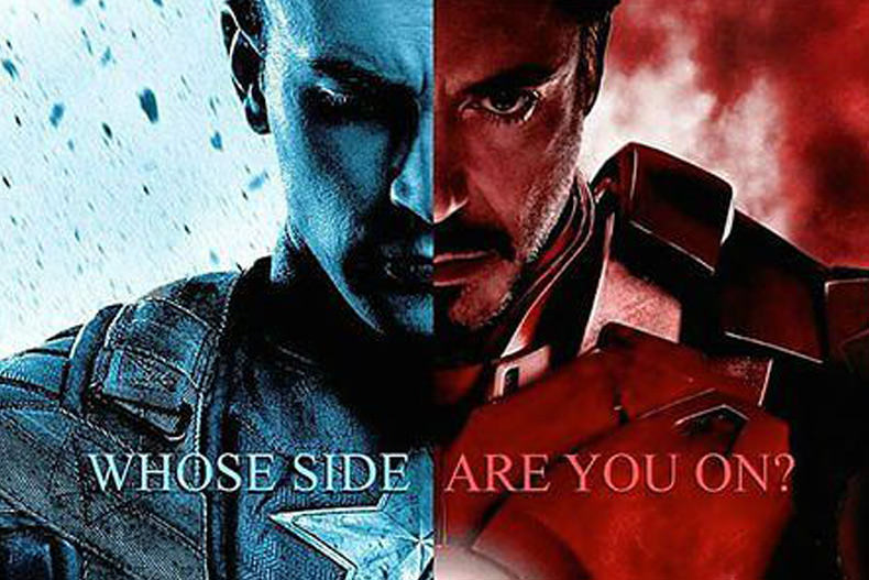 تصاویر جدیدی از پشت‌ صحنه فیلم Captain America: Civil War منتشر شد
