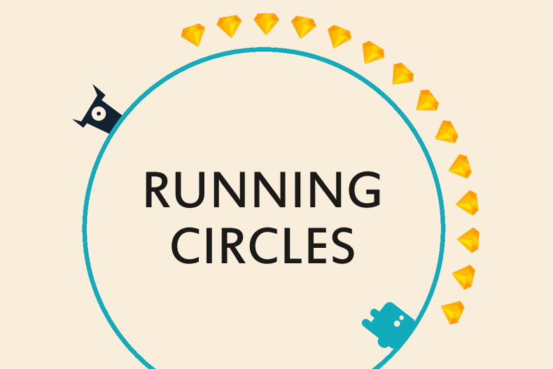معرفی بازی موبایل Running Circles: چالش عبور از دایره‌ها