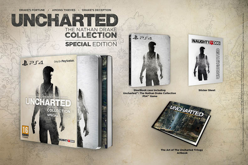 نسخه مخصوص بازی Uncharted: The Nathan Drake Collection معرفی شد