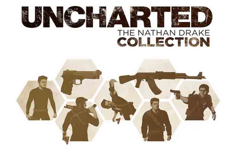 تصاویری از منو بازی Uncharted: The Nathan Drake Collection