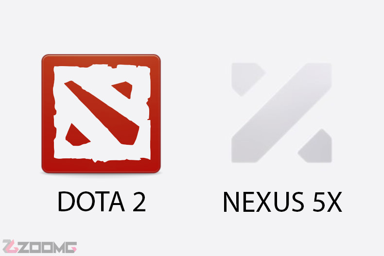 شباهت اتفاقی لوگو گوشی جدید نکسوس ۵ ایکس و بازی Dota 2 !