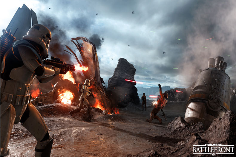 تاریخ انتشار دقیق نسخه آزمایشی بازی Star Wars: Battlefront مشخص شد