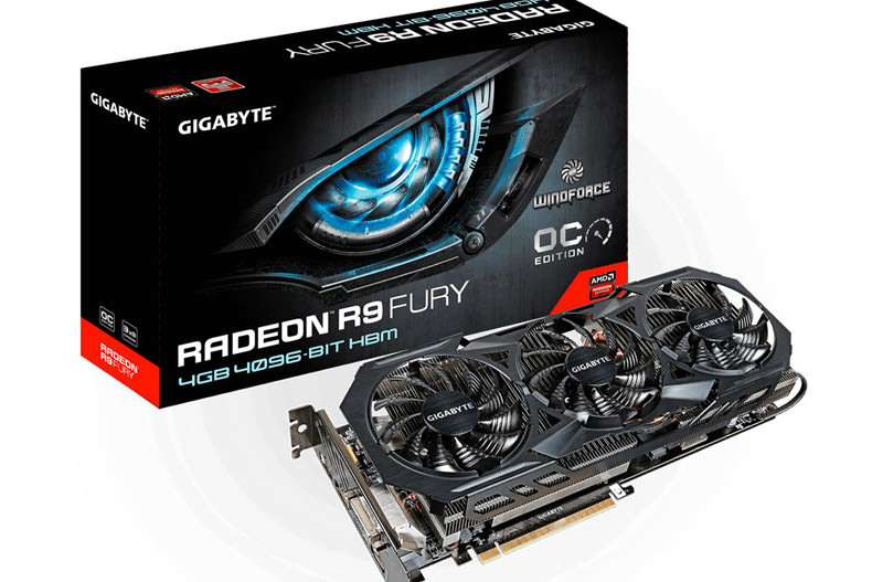 کارت گرافیک Gigabyte Radeon R9 Fury WindForce 3X مجهز به بهترین فناوری خنک کننده