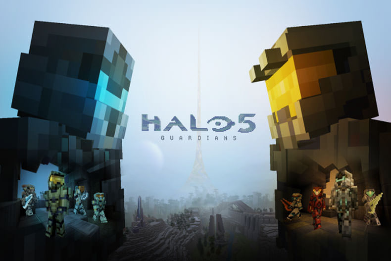 بازی Halo 5: Guardians وارد دنیای Minecraft می شود