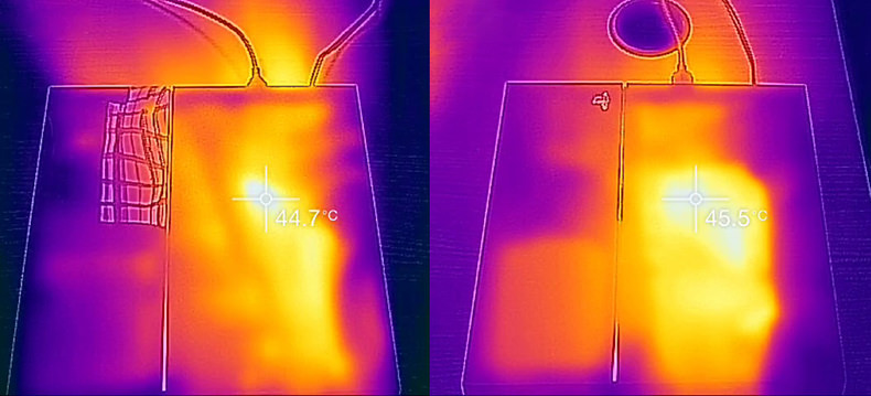 پراکندگی حرارت در دو مدل کنسول