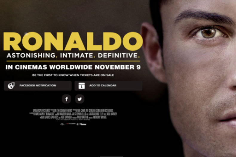 تماشا کنید: تریلر فیلم مستند کریستیانو رونالدو به نام Ronaldo