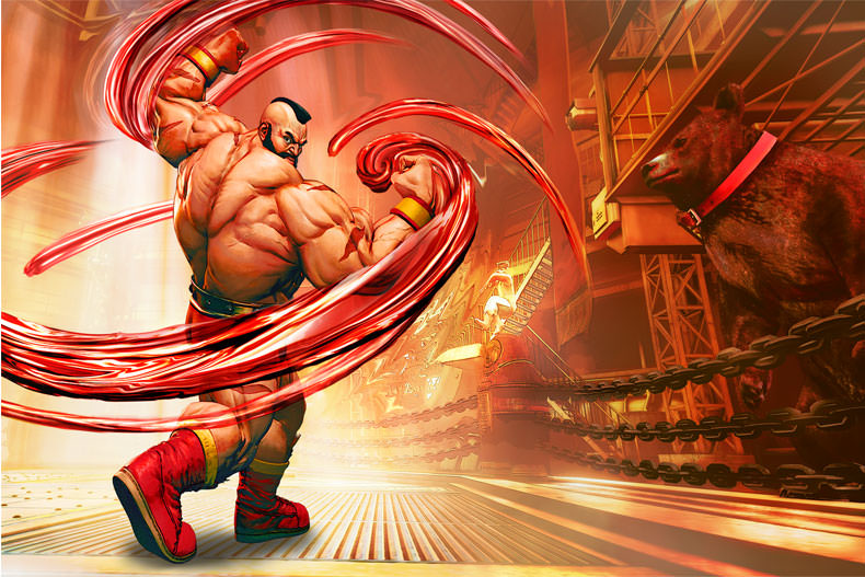 تماشا کنید: تریلر رونمایی از شخصیت عضلانی «زانگیف» در بازی Street Fighter V