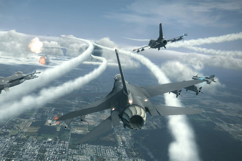 تماشا کنید: بازی Ace Combat 7 از تکنولوژی به کار رفته در آسمان Driveclub استفاده می‌کند