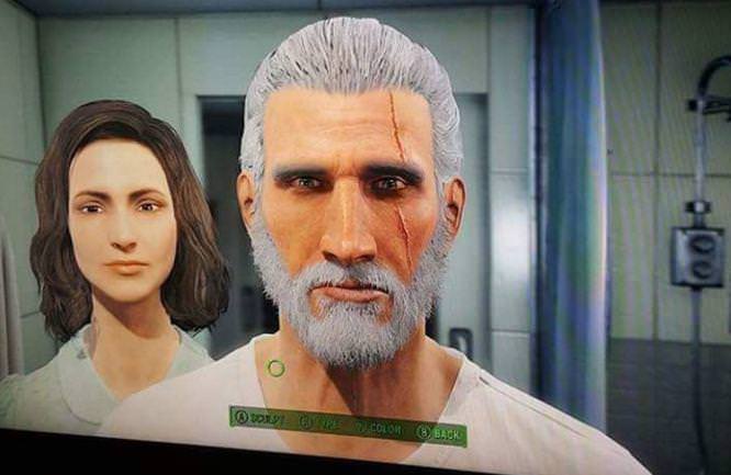 Geralt Fallout 4