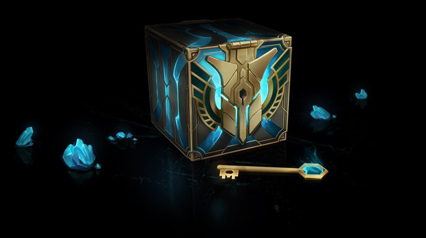 League of Legends Key and Chest