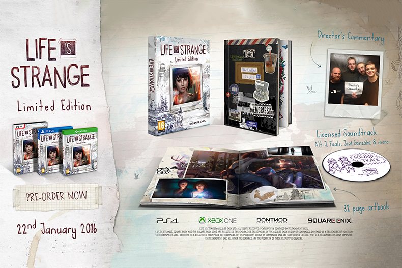 نسخه فیزیکی و لیمیتد ادیشن بازی Life is Strange حدود دو ماه دیگر عرضه می‌شود