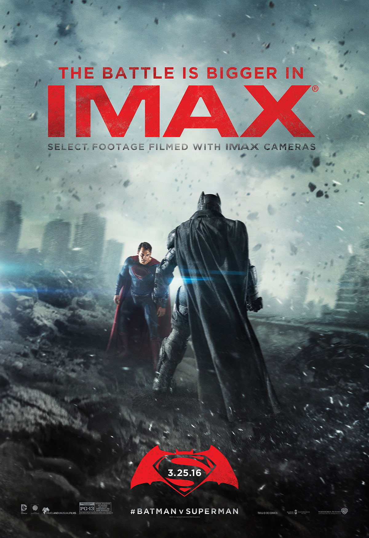 پوستر ایمکس فیلم Batman v Superman