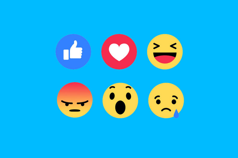 فیسبوک شکلک‌ های جدید دکمه لایک را معرفی کرد