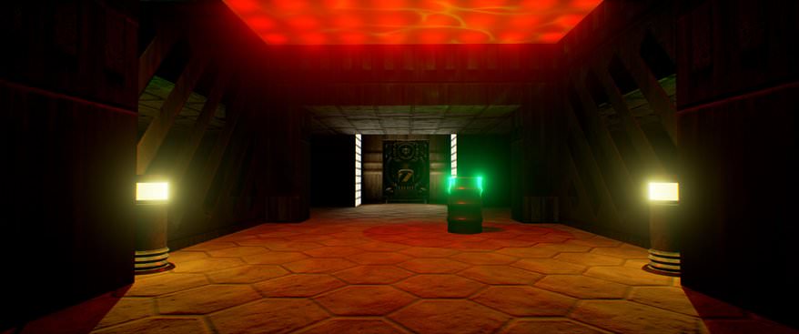 بازسازی مرحله اول Doom با استفاده از Unreal Engine 4