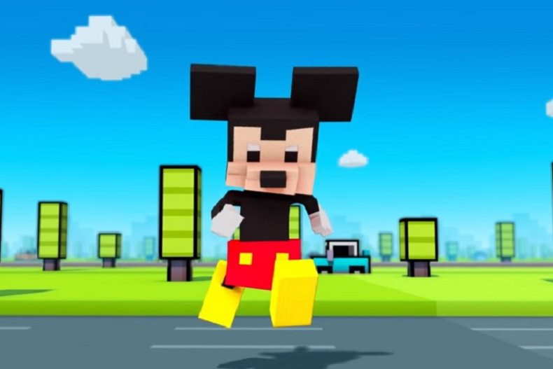بازی Disney Crossy Road عرضه شد؛ عبور از خیابان با میکی ماوس و دوستان!