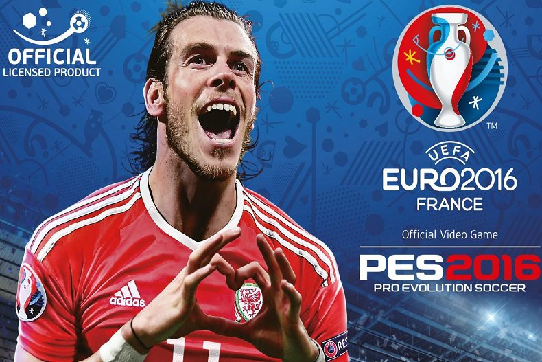 گرت بیل عکس روی کاور بسته‌الحاقی یورو ۲۰۱۶ بازی PES 2016 خواهد بود