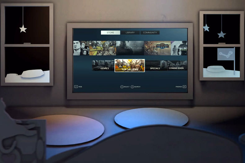 SteamVR Desktop Theater اجرای بازی‌های معمولی با واقعیت مجازی را ممکن می‌کند