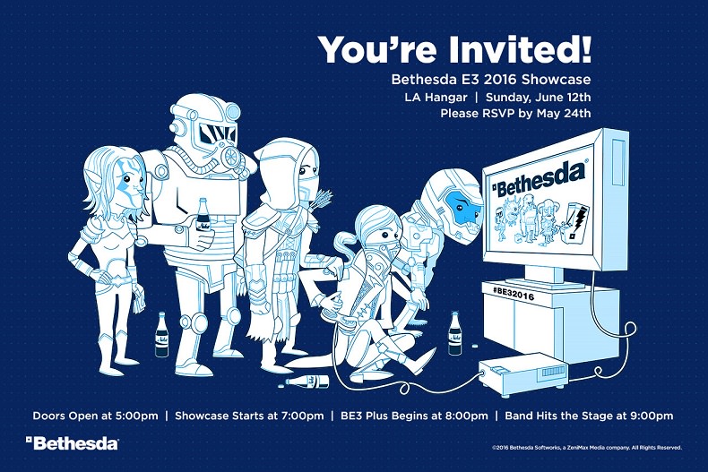 بتسدا دعوتنامه‌ای برای کنفرانسش در E3 2016 منتشر کرد