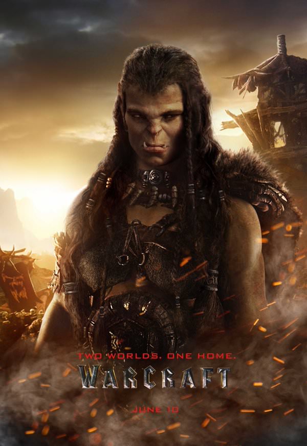 draka warcraft movie poster پوستر فیلم وارکرفت