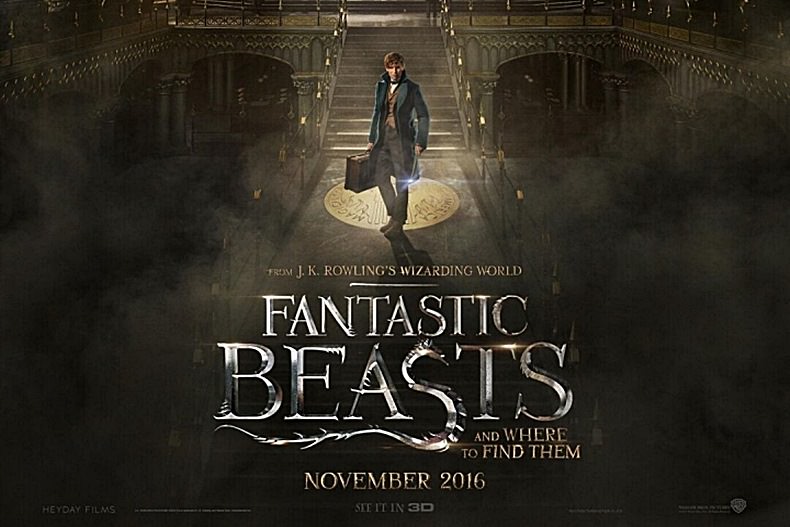 جی‌کی رولینگ فیلمنامه دنباله Fantastic Beasts and Where to Find Them را نوشته است