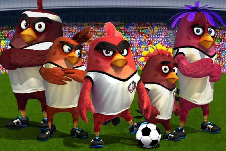 عرضه آزمایشی بازی موبایل Angry Birds Goal توسط روویو
