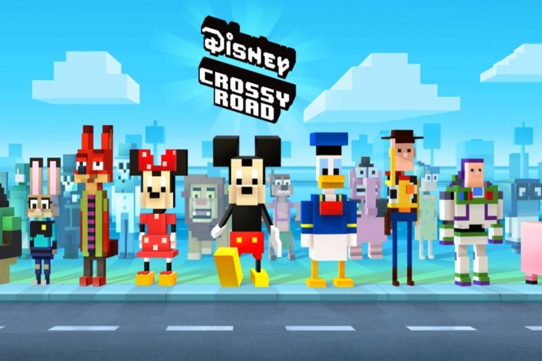 معرفی بازی موبایل «Disney Crossy Road»؛ عبور از خیابان پیکسلی