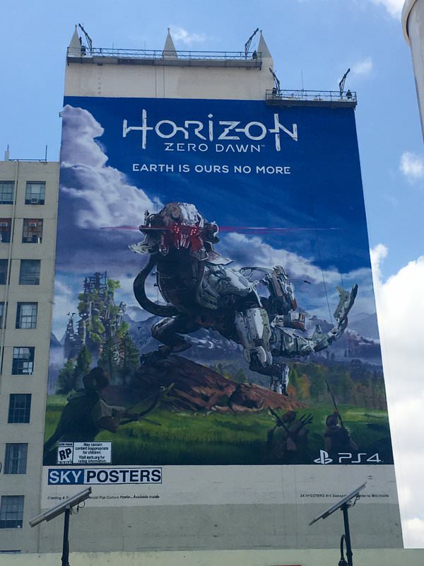 Horizon Zero Dawn E3 2016 Poster