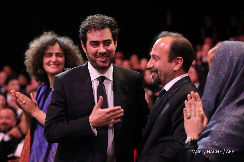 شهاب حسینی برنده جایزه بهترین بازیگر مرد جشنواره کن شد، اصغر فرهادی بهترین فیلمنامه را برد
