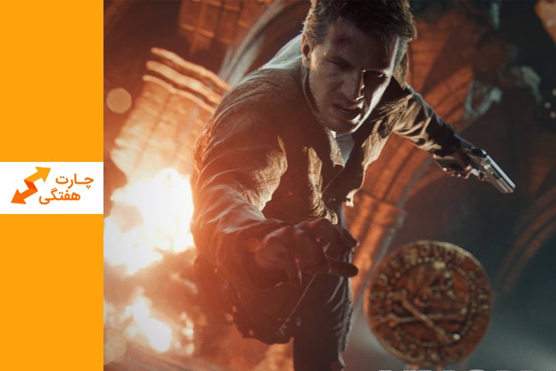 جدول فروش هفتگی انگلستان: صدرنشینی Uncharted 4 در هفته اول انتشار