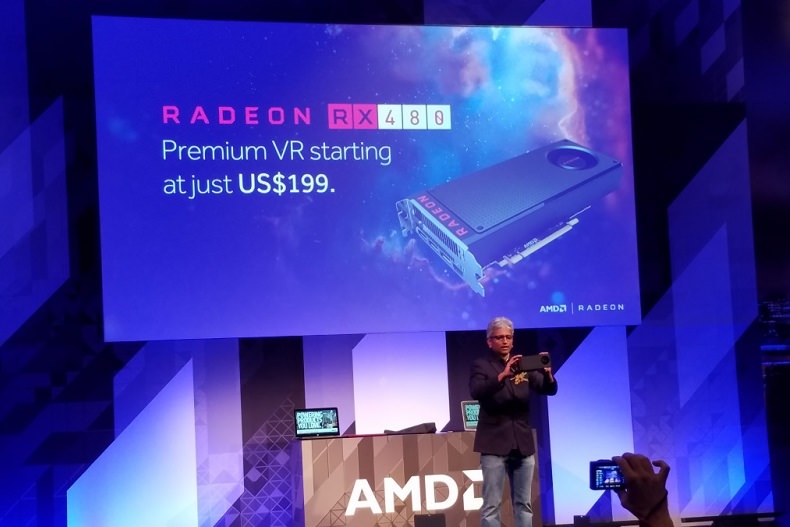 کامپیوتکس 2016: AMD کارت گرافیک RX 480 را با قیمت ۱۹۹ دلار معرفی کرد