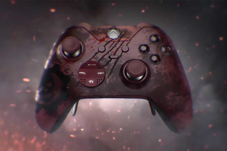 قیمت کنترلر الیت با طرح بازی Gears of War 4 مشخص شد