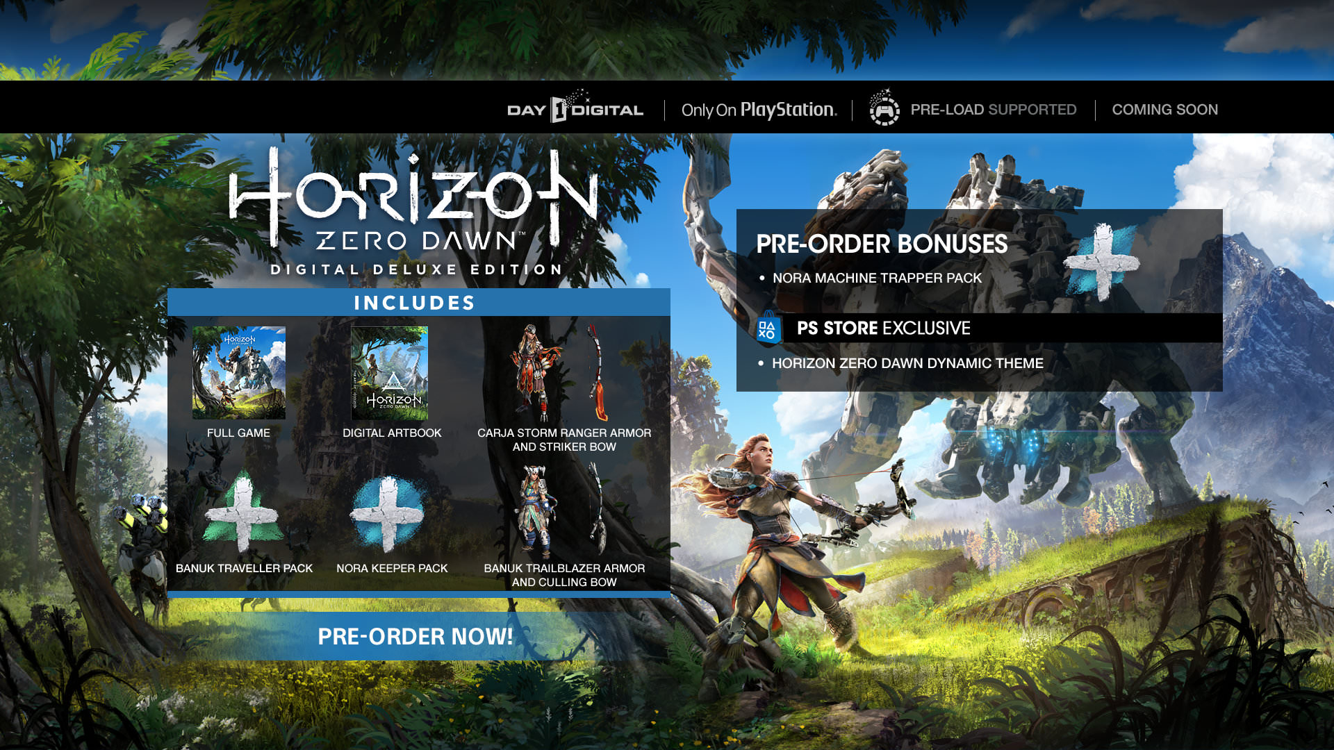 Horizon Zero Dawn Digital Deluxe Edition