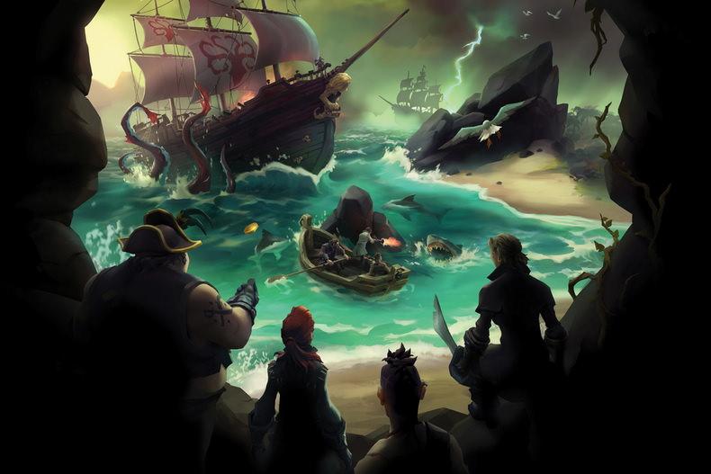 تریلر جدید بازی Sea of Thieves با محوریت کشتی های غرق شده