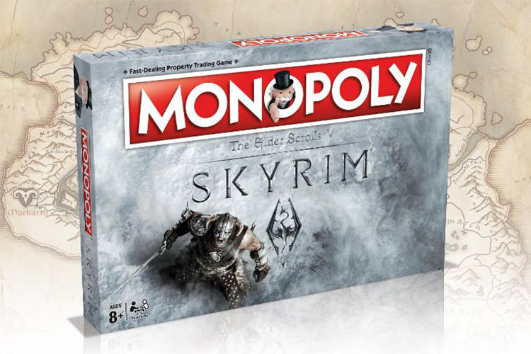 نسخه مخصوص Skyrim بازی مونوپولی به صورت رسمی معرفی شد